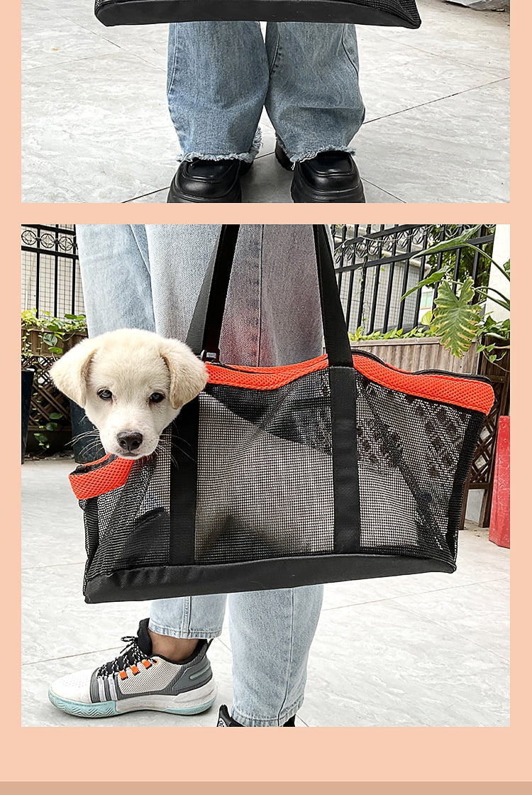 Pet Carrier Backpack for Cats and Dogs - Lightweight and Breathable, Great for Travel and Commuting - Foldable, Shoulder or Handheld, Perfect for Outdoor Adventures