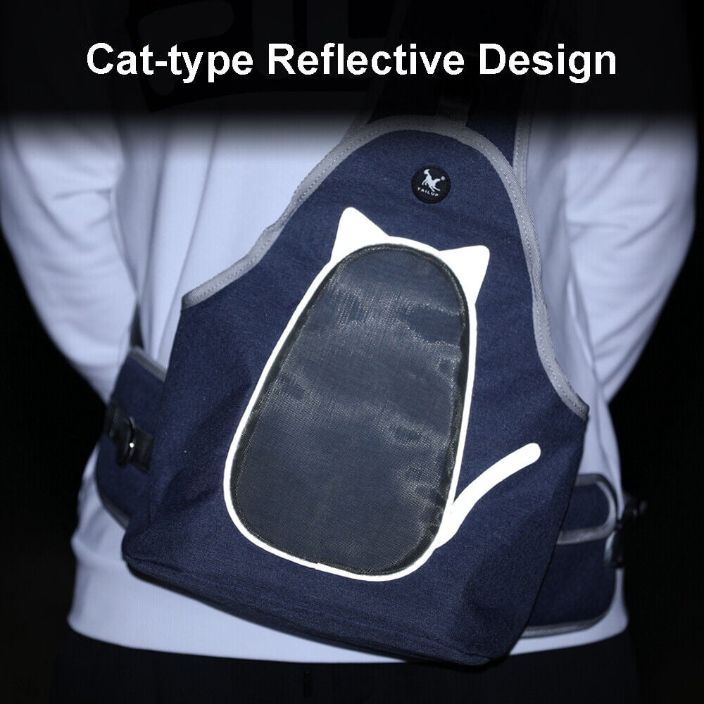 Pet Artist Pet Carrier Backpack for Cat Dog Front Sling Mesh Travel Shoulder Bag Breathable