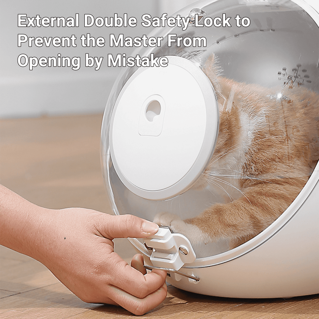 OUDOSPRS Portable Pet Carrier Bag, Handheld Cat Bag, Space Capsule Pet Backpack, 24L Travel Pet Carrier for Cats and Puppy