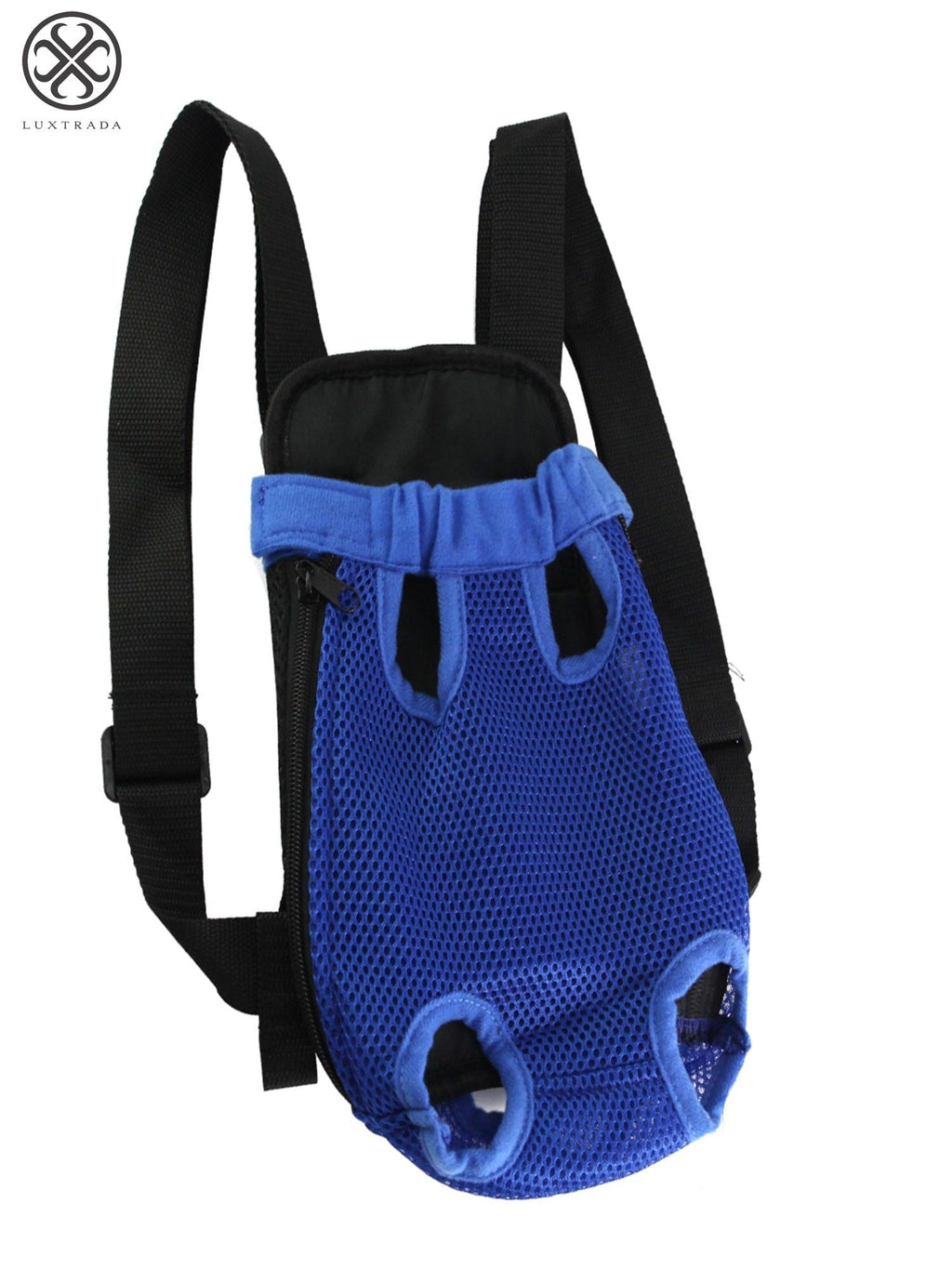 Luxtrada Pet Backpack Carrier Cat Dog Carriers Mesh Travel Bag Legs Out Front Chest Bag with Adjustable Padded Straps Openings (Pink,M)