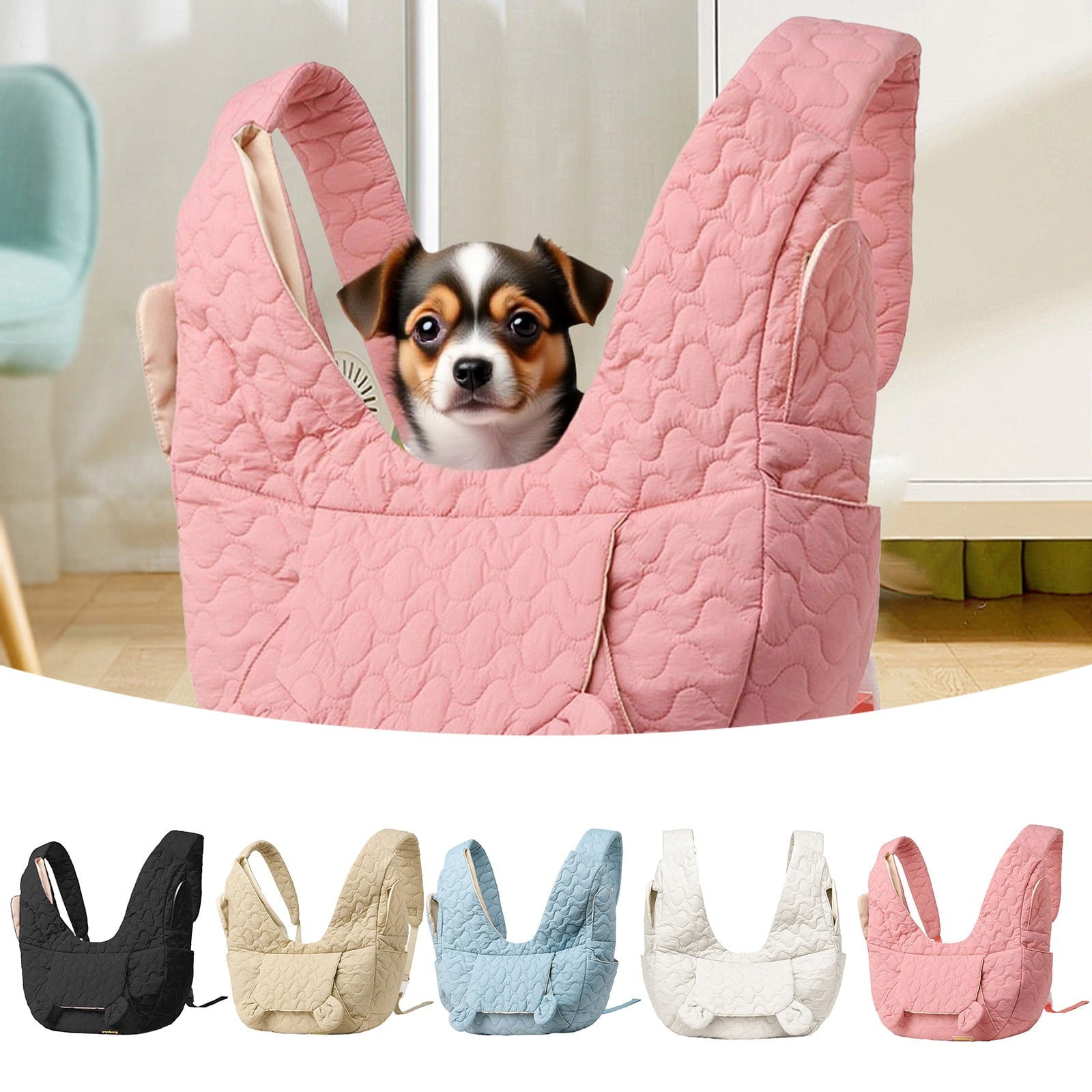 Pet Carrier Backpack for Small Dogs & Cats - Adjustable Front-Facing Travel Bag with Safety Strap & Removable Pad - Lightweight Airline Approved Carrier for Hiking, Camping & Daily Use