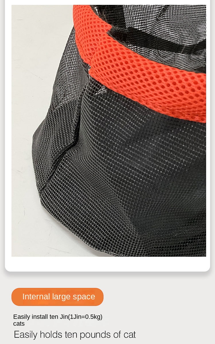 Pet Carrier Backpack for Cats and Dogs - Lightweight and Breathable, Great for Travel and Commuting - Foldable, Shoulder or Handheld, Perfect for Outdoor Adventures