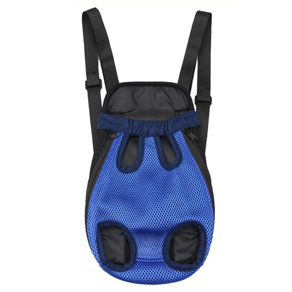 Deyuer Pet Carrier Backpack Adjustable Front Cat Dog Legs Tail Out Chest Travel Bag