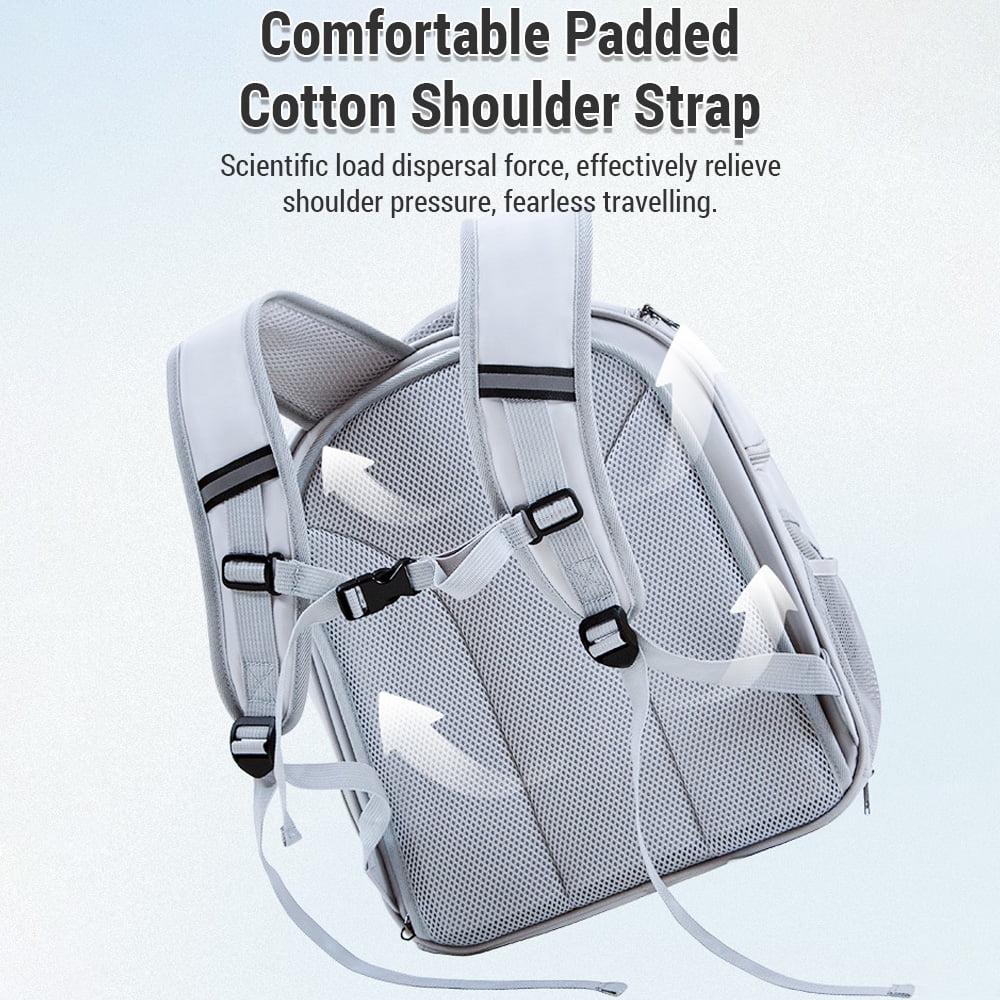 Cat Carrier - Expandable Pet Backpack Carrier for Cats up to 13lbs, Dogs up to 11lbs, Cat  Dog Carrier Backpack for Travel Hiking