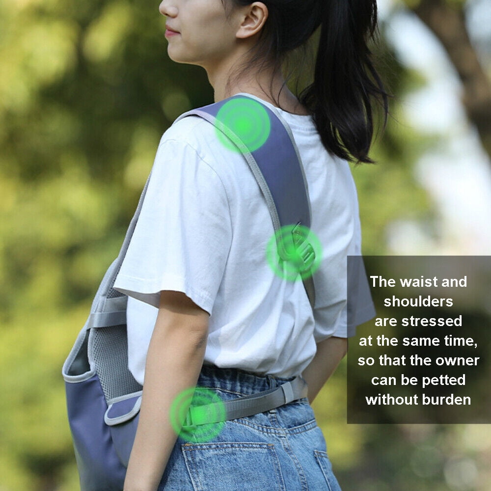 Pet Artist Pet Carrier Backpack for Cat Dog Front Sling Mesh Travel Shoulder Bag Breathable