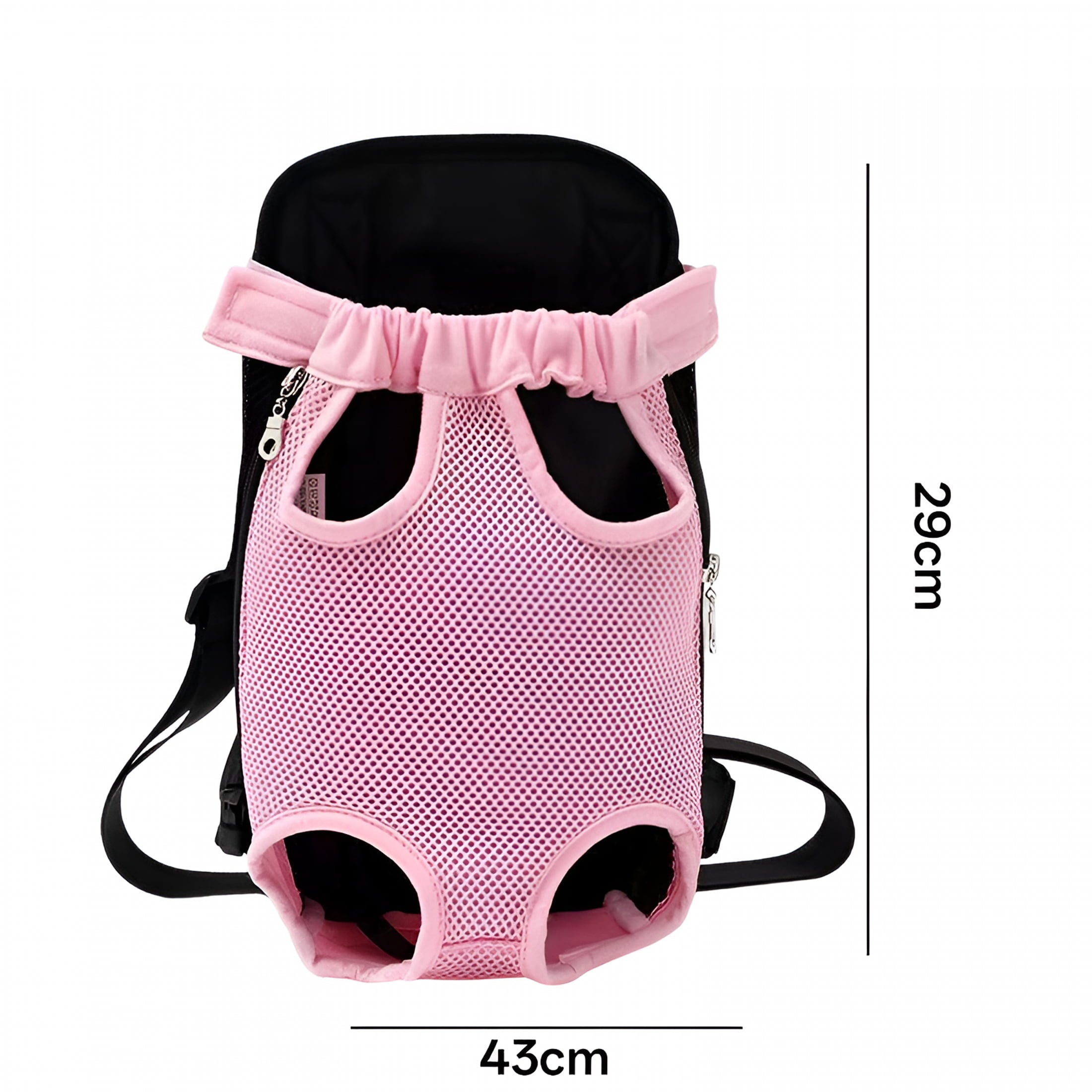 GASTROPOD 2026 New Small Adjustable Pet Carrier Backpack for Travel,Walk,Hiking,Black,15 Lb Limit
