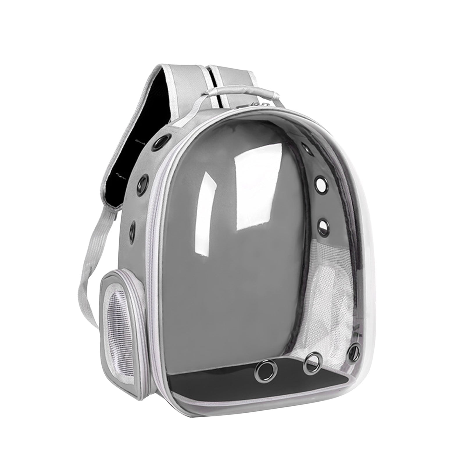 WZXPWT Ventilated Outdoor Pet Carrier Backpack, Anti-Escape Space Capsule Dog Bag - Adjustable Shoulder Hiking Pack for Camping/Puppy Travel(Light Blue)