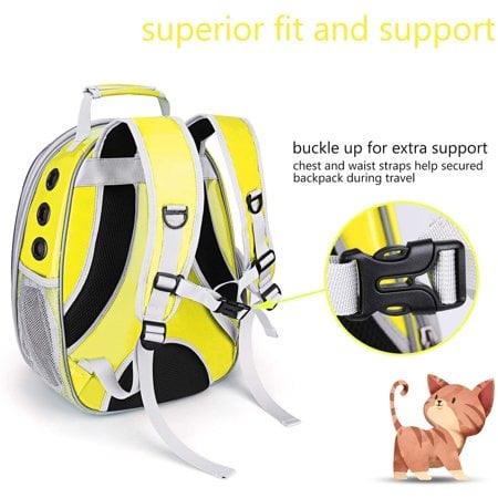 Cat Backpack Large Pet Carrier Backpack, Bubble Backpack Carrier, Large Cat Backpack , Cats and Puppies,Airline-Approved
