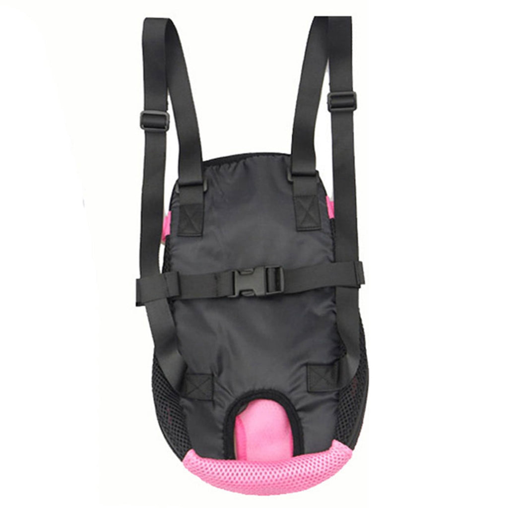 Deyuer Pet Carrier Backpack Adjustable Front Cat Dog Legs Tail Out Chest Travel Bag
