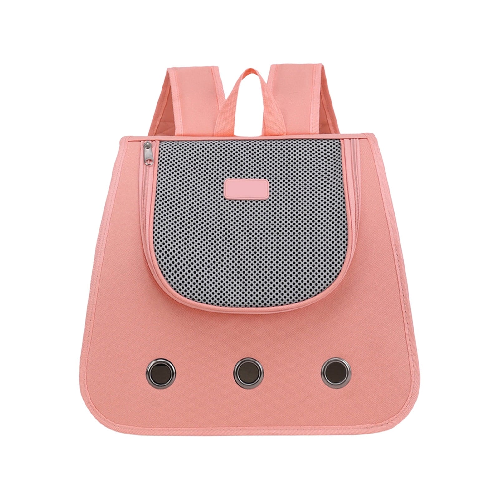 Cat Carrier Backpack | Foldable Breathable Pet Bag for Travel, Hiking, Walking | Portable Large Capacity Nylon with Mesh Ventilation | Fits Pets Up to 15lb | 35x30x26cm | Multiple Colors