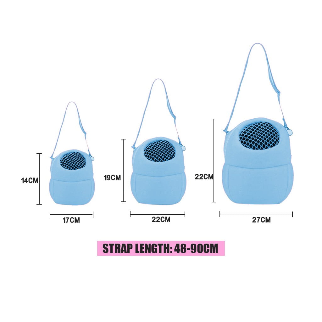 Apmemiss Clearance Pet Carrier Bag Pet Sling Carrier Backpack Portable Travel Backpack Breathable Outgoing Bag bonding Pouch for Small Pets Hedgehog Hamsters Sugar Glider Chinchilla Guinea Pig, S