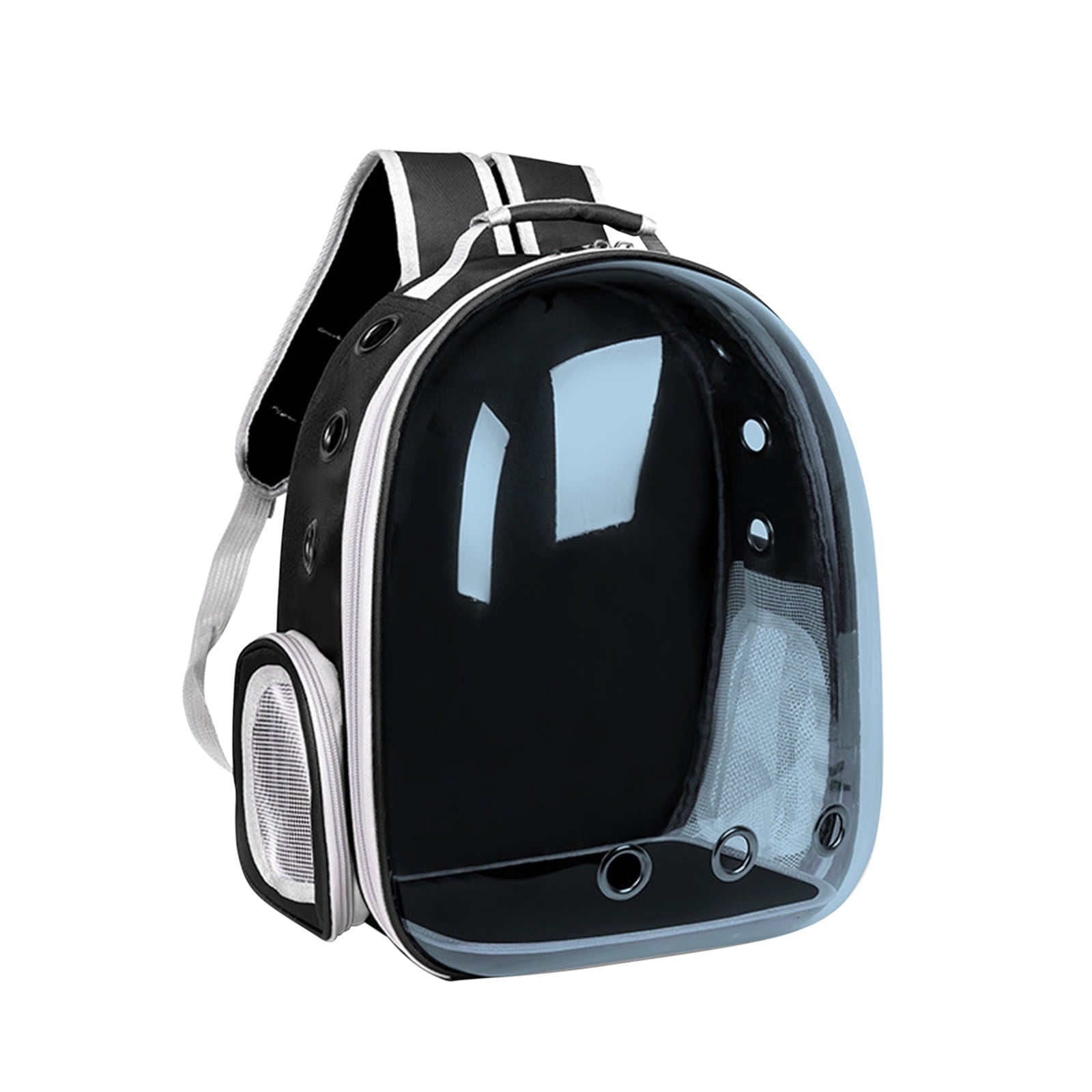 Cat Backpack Carrier, Pet Cat Carrier with Ventilated Design for Carrying Puppy Cats, Pet Carrier Back Pack Bag Space Capsule for Traveling/Hiking/Camping/Outdoors, Pet Carrier Airline Approved