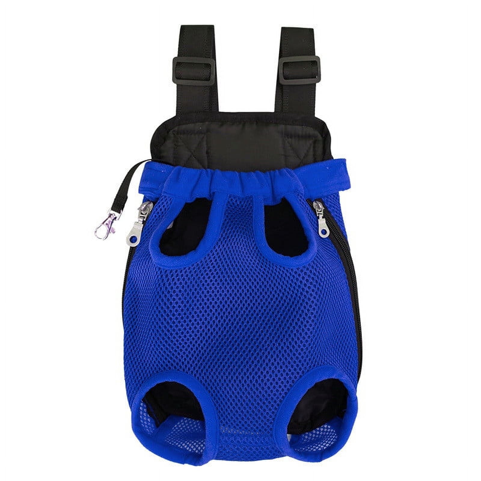 Clearance Kbndieu Cat Carrier Backpack, Adjustable Pet Front Cat Dog Carrier Backpack Travel Bag, Legs Out, Easy-Fit for Traveling Hiking Camping (Black)
