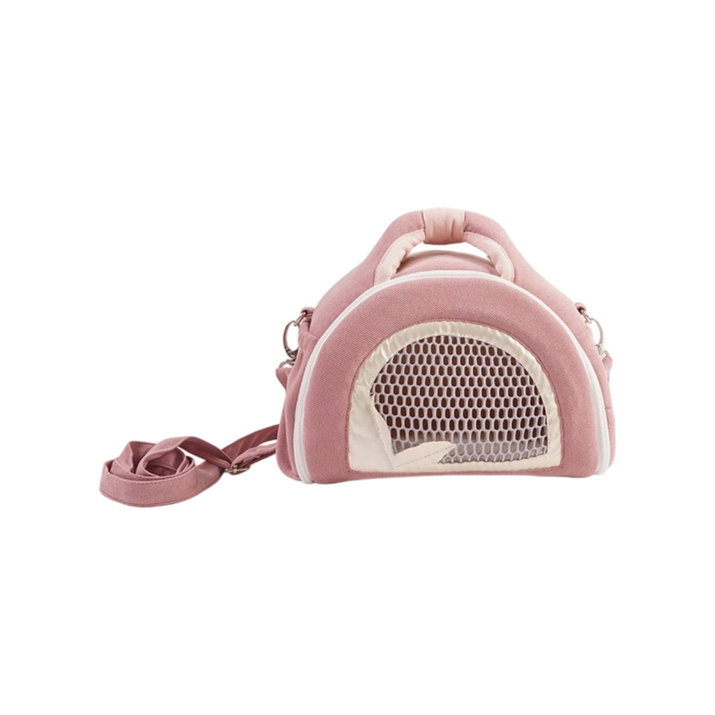 Crossbody Visible Small Pet Carrier Backpack For Outdoor Use, Breathable & Warm Portable Anti - Loss Pet Carrier With Adjustable Straps For Small Pets During Vet Visits, Daily