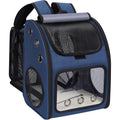 Expandable Pet Carrier Backpack for Cats, Dogs and Small Animals, Portable Pet Travel Carrier