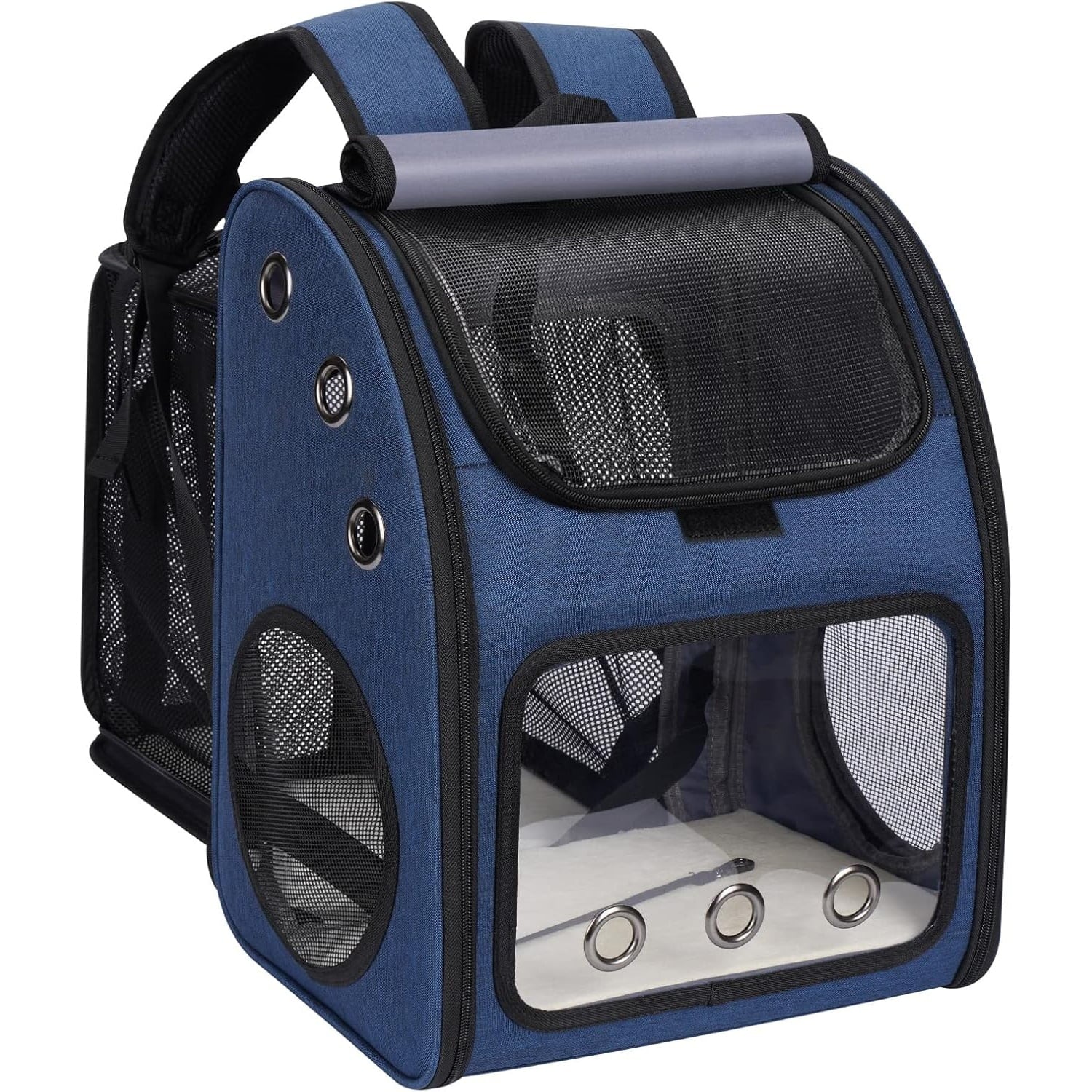 Expandable Pet Carrier Backpack for Cats, Dogs and Small Animals, Portable Pet Travel Carrier