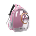 Fufafayo Space Capsule Pet Carrier, Breathable Backpack for Dogs and Cats, Clear Bubble Pet Bag for Travel, Puppy Carrier for Outdoor, Portable Pet Backpack for Hiking, Cat Carrier with Window
