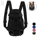 Gustave Pet Carrier Backpack Adjustable Straps, Legs Out, Pet Front Cat Dog Mesh Carrier Backpack Travel Bag for Small and Medium Dogs and Cats "Pink, L"