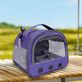 IGEED Bird Carrier Travel Cage,Pet Travel Carrier Backpack,Bird Travel Carrier,Portable Breathable Shoulder Bag Foldable Bird Excursion Bag for Small Parrots Hamsters