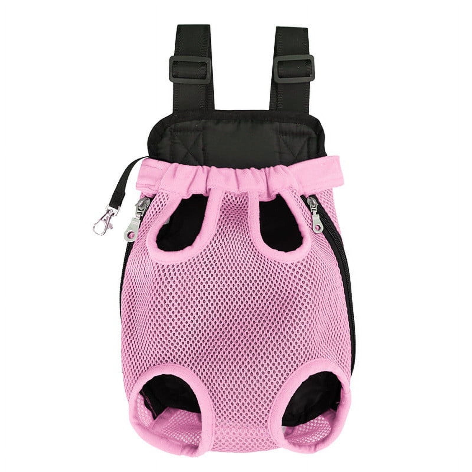 JilgTeok Clearance Dog Backpack Carrier for Medium Small Large Dogs, Pet Backpack Carrier, Dog Front Carrier, Dog Hiking Backpack, Dog Baby Carrier, Dog Chest Carrier for Hiking Outdoor(S)