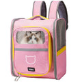Pet Carrier Backpack for Cats & Small Dogs, Breathable Mesh Travel Bag, Airline Approved Pet Backpack Carrier, Portable Cat Backpack for Hiking & Travel