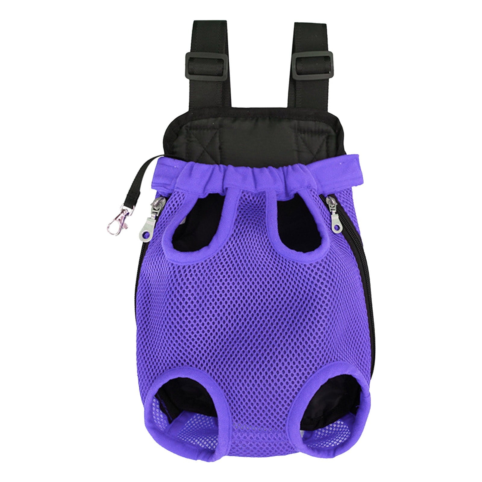 Lilixerw Pet Carrier Backpack,Legs Out Adjustable Pet Front Cat Dog Carrier Shoulder Bag,Easy-Fit Dog Travel Backpack Carrier for Hiking Camping for Small Medium Cats