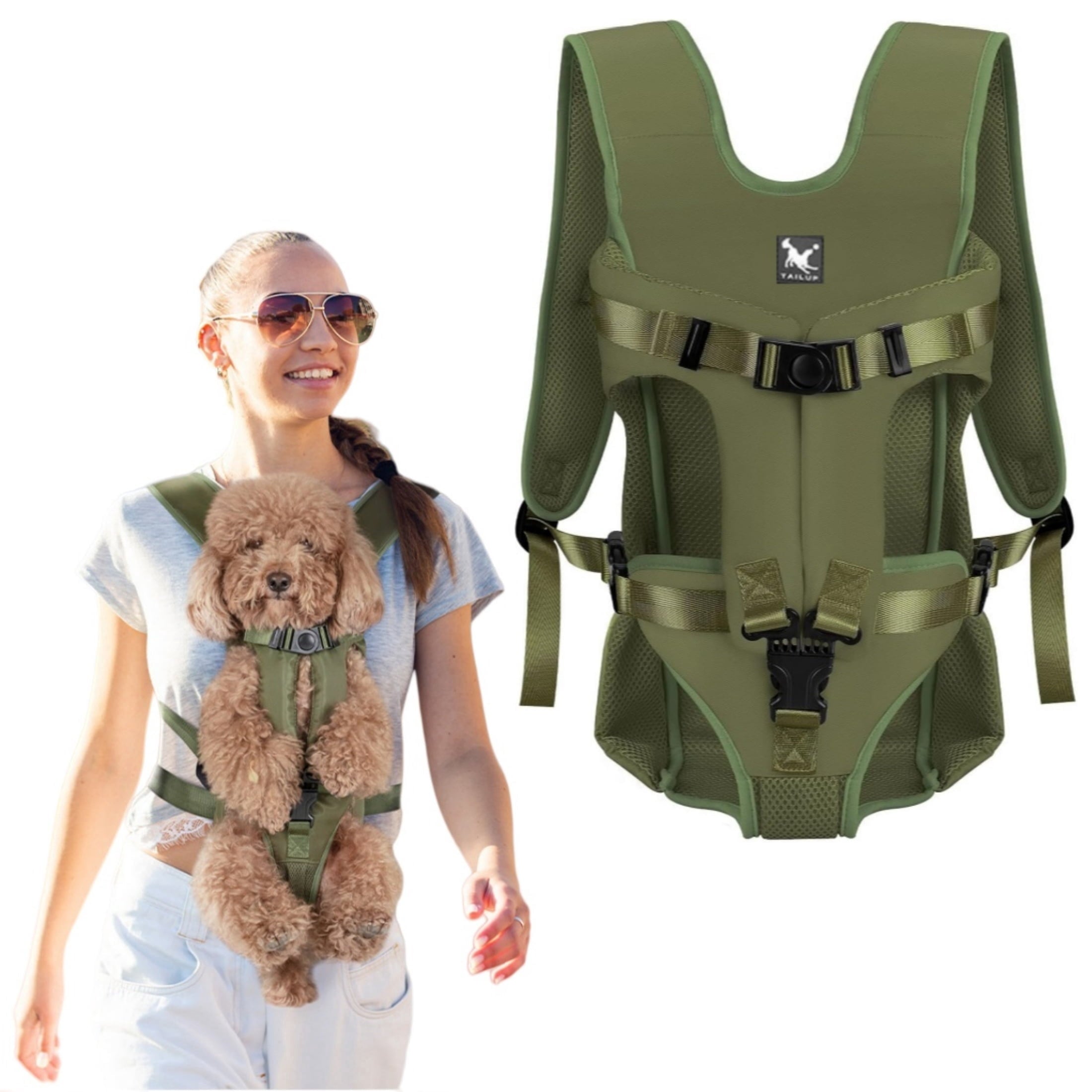 Newborn Brand Pet Front Dog Carrier Backpacks Adjustable For Hiking Cycling