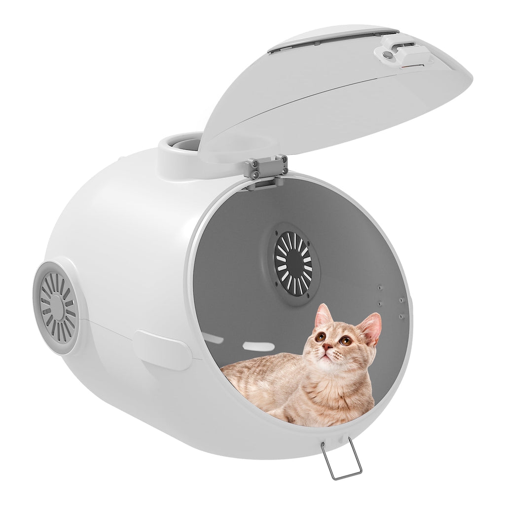 OUDOSPRS Portable Pet Carrier Bag, Handheld Cat Bag, Space Capsule Pet Backpack, 24L Travel Pet Carrier for Cats and Puppy