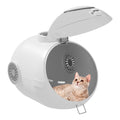 OUDOSPRS Portable Pet Carrier Bag, Handheld Cat Bag, Space Capsule Pet Backpack, 24L Travel Pet Carrier for Cats and Puppy
