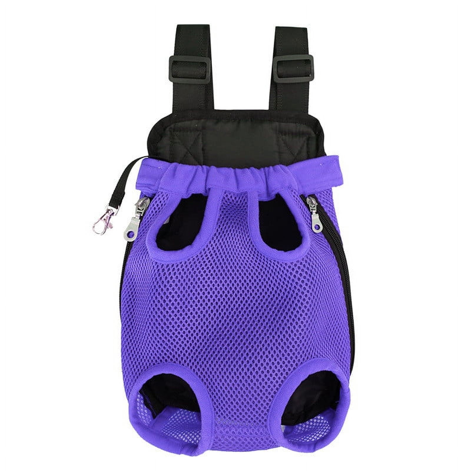Pet Carrier Backpack,Adjustable Pet Front Cat Dog Carrier Backpack Travel Bag,Legs Out,Easy-Fit for Traveling Hiking Camping for Small Medium Dogs Cats Puppies