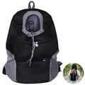 Pet Carrier Backpack for Small Dogs and Cats, Breathable Pet Carrier with Safety Buckle, Drawstring, Padded Shoulder Straps, Comfortable and Hands-Free, 14.2x8.3x17.7 in