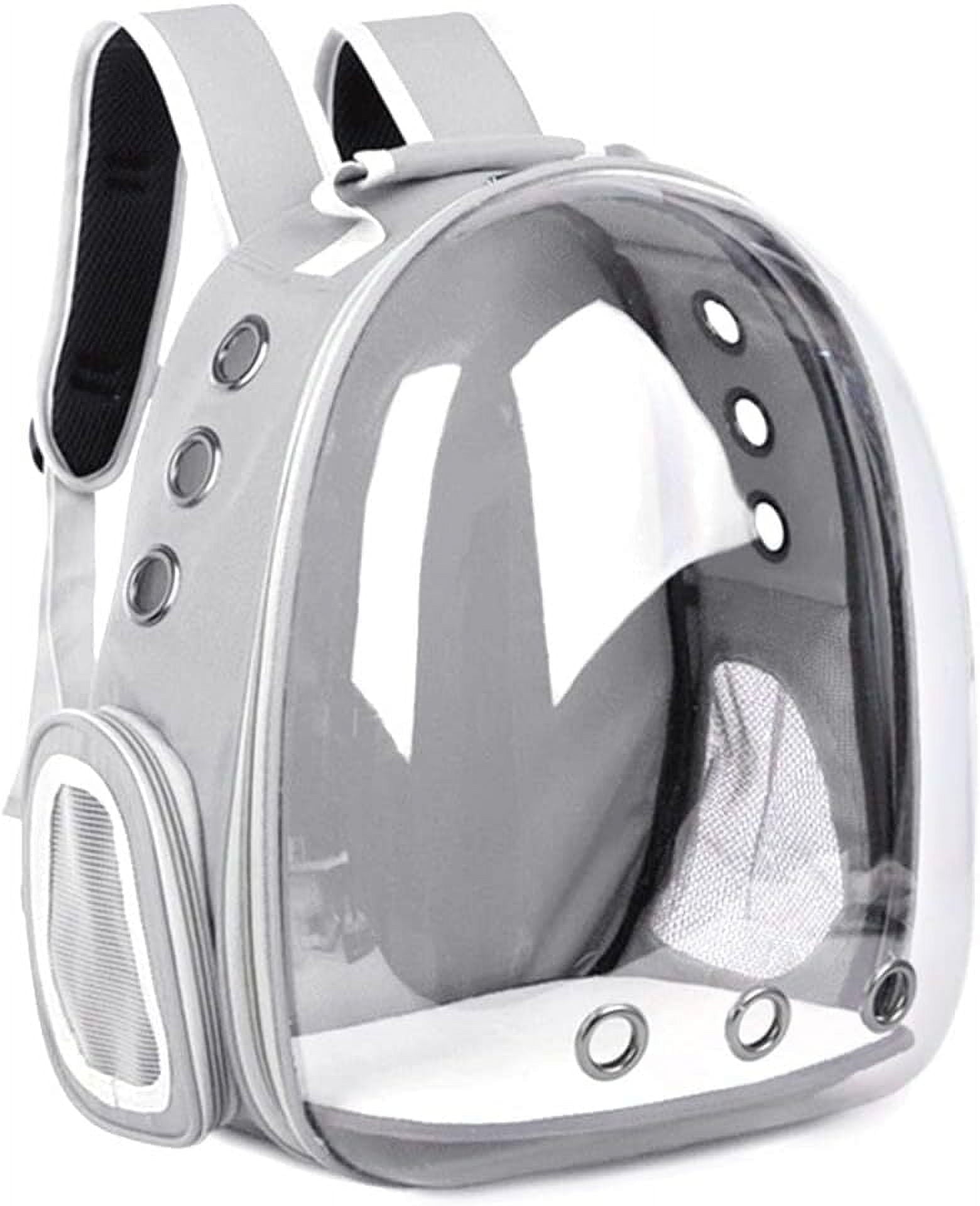 Pet Carrier, Cat/Dog Bubble Backpack, Pet Travel Bag, Small Space Pet Capsule Knapsack, Airline-Approved Ventilate Transparent Capsule Backpack for Hiking and Outdoor Use (Pink)