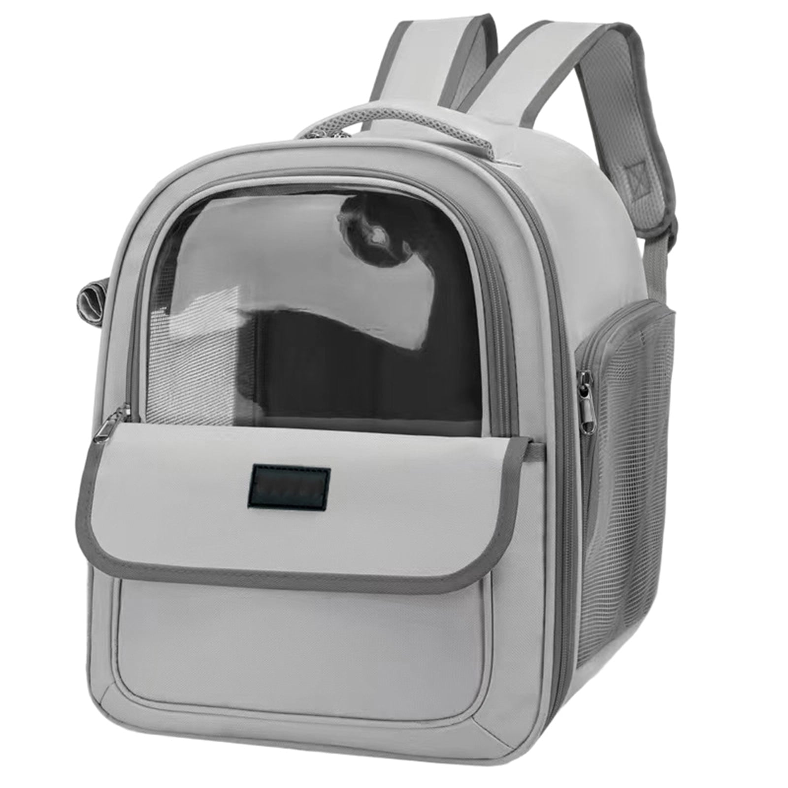 Pet Carrier for Cats and Small Dogs – Breathable Mesh Backpack with Large Opening, Multiple Pockets, Handheld & Backpack Style, 18L Capacity