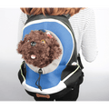 Pet Carrier Mesh Backpack, Blue