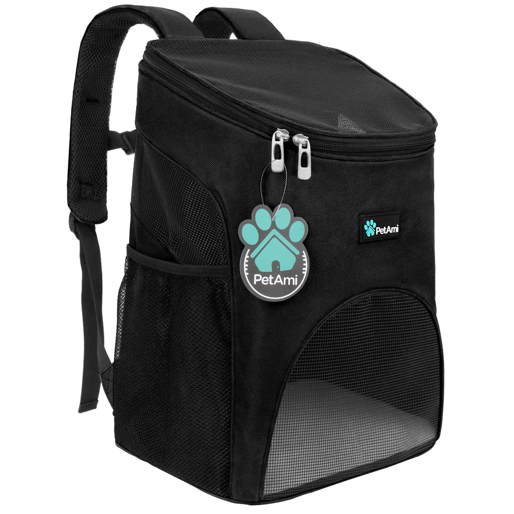 PetAmi Premium Pet Carrier Backpack, Charcoal Gray