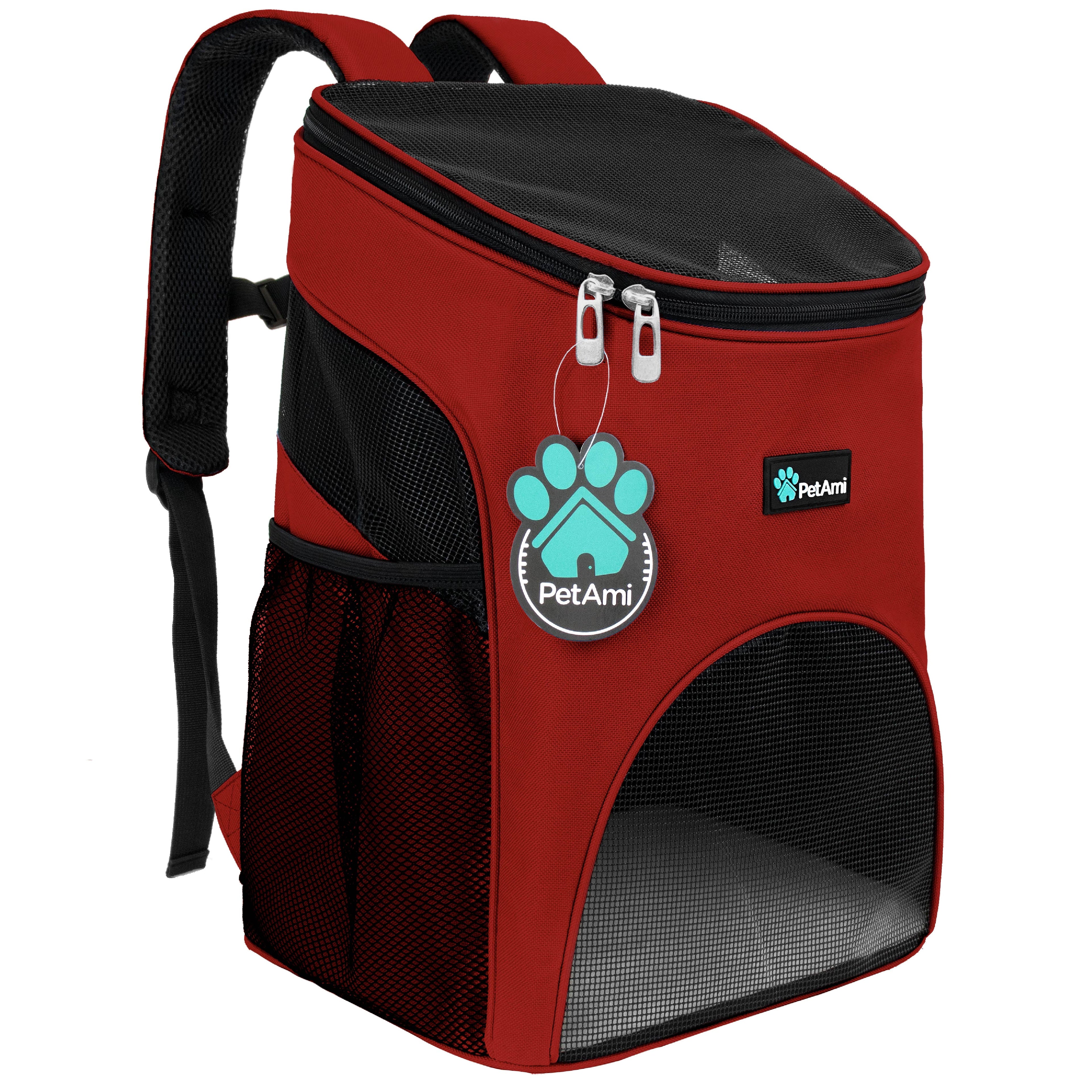 PetAmi Premium Pet Carrier Backpack, Charcoal Gray