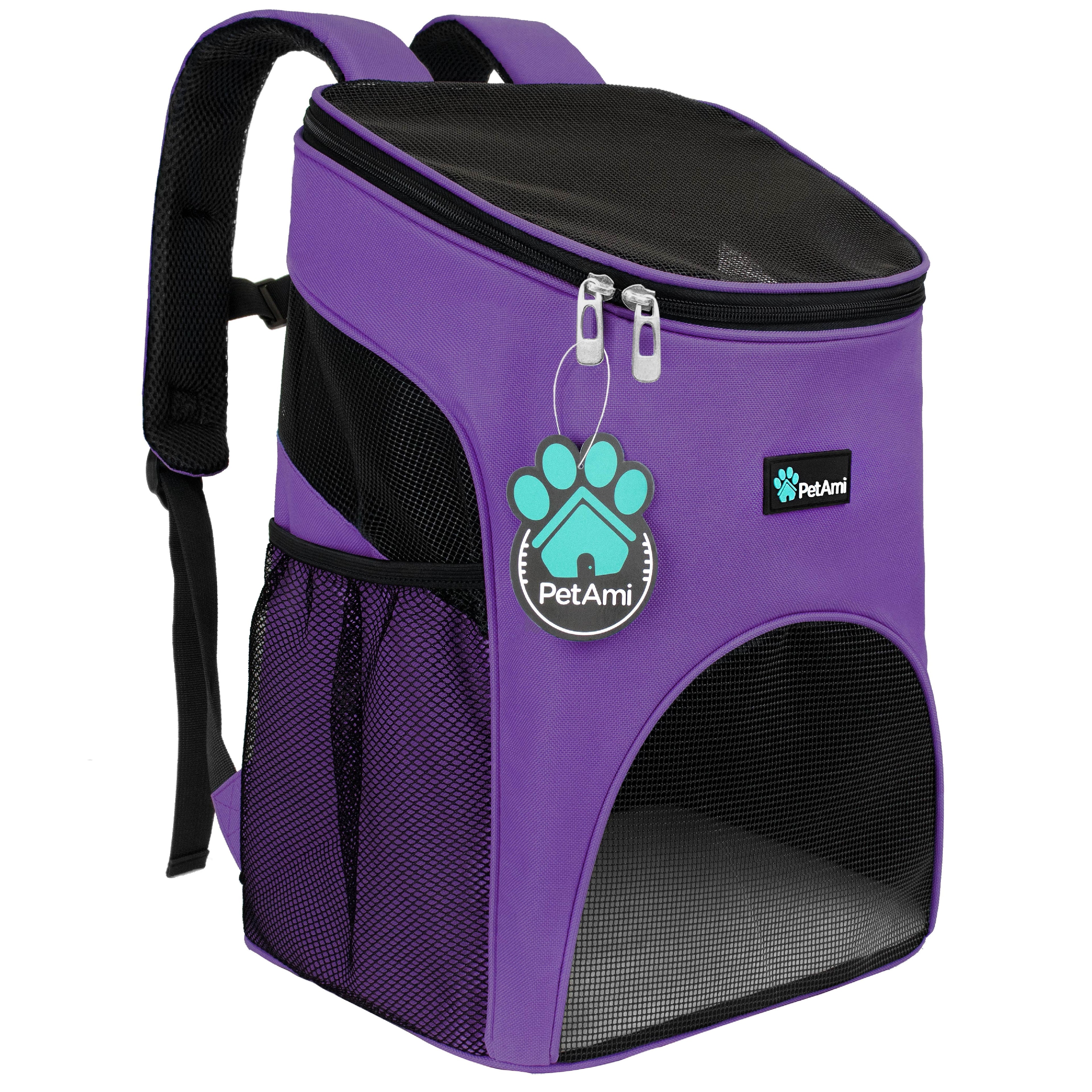 PetAmi Premium Pet Carrier Backpack, Charcoal Gray