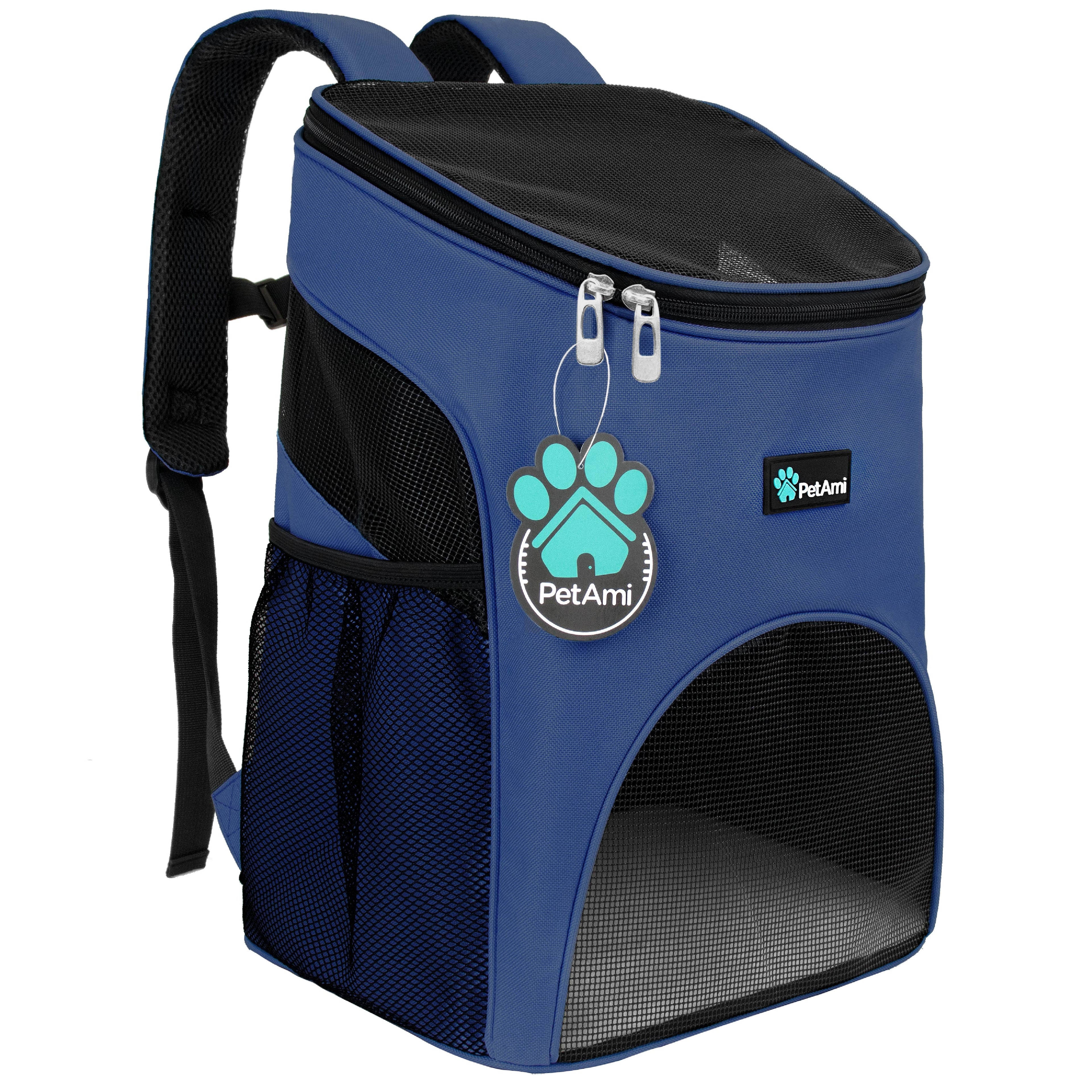 PetAmi Premium Pet Carrier Backpack, Charcoal Gray