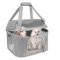 Premium Cat Carrier for Pets Up to 20 Lbs, Cat Travel Bag Soft-Sided Backpack Pet Carriers with Padded Shoulder Strap, Dog Carrier for Small Dogs Puppy Carry Airline Approved