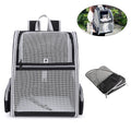 RUseeN Cat Backpack, Pet Carrier Backpack for Dogs and Cats,Puppies,Cat Backpack Carrier, Fully Ventilated Mesh,Airline Approved,Designed for Travel, Hiking, Walking & Outdoor Use