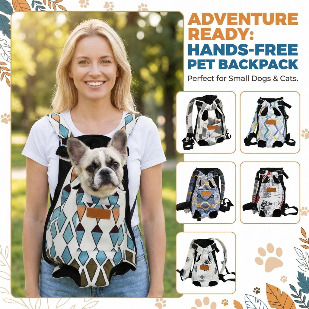 Dog Sling CarrierforSmall Dogs, Pet Carrier Backpack, Mesh Drawstring Bag, Shoulder Straps, Small Dog Carrier Bag, White, 1 Pc, Hiking Trips, Cat Carrying, 14X8in