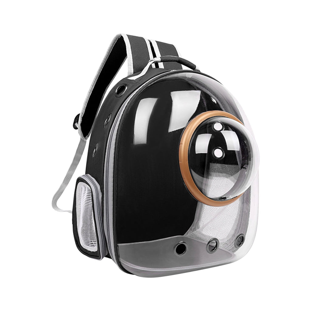 Space Capsule Pet Backpack Carrier for Cats Small Dogs Breathable Travel Backpack Portable Pet House with Transparent Dome for Outdoor Hiking Walking