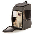 TrustyPup 2-In-1 Dog Travel Backpack, Grey