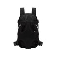 Utopia Alley Pet Carrier Backpack, Legs Out Pet Traveling Backpack, Easy-Fit, Adjustable Front Cat Dog Carrier Backpack, Small, Black