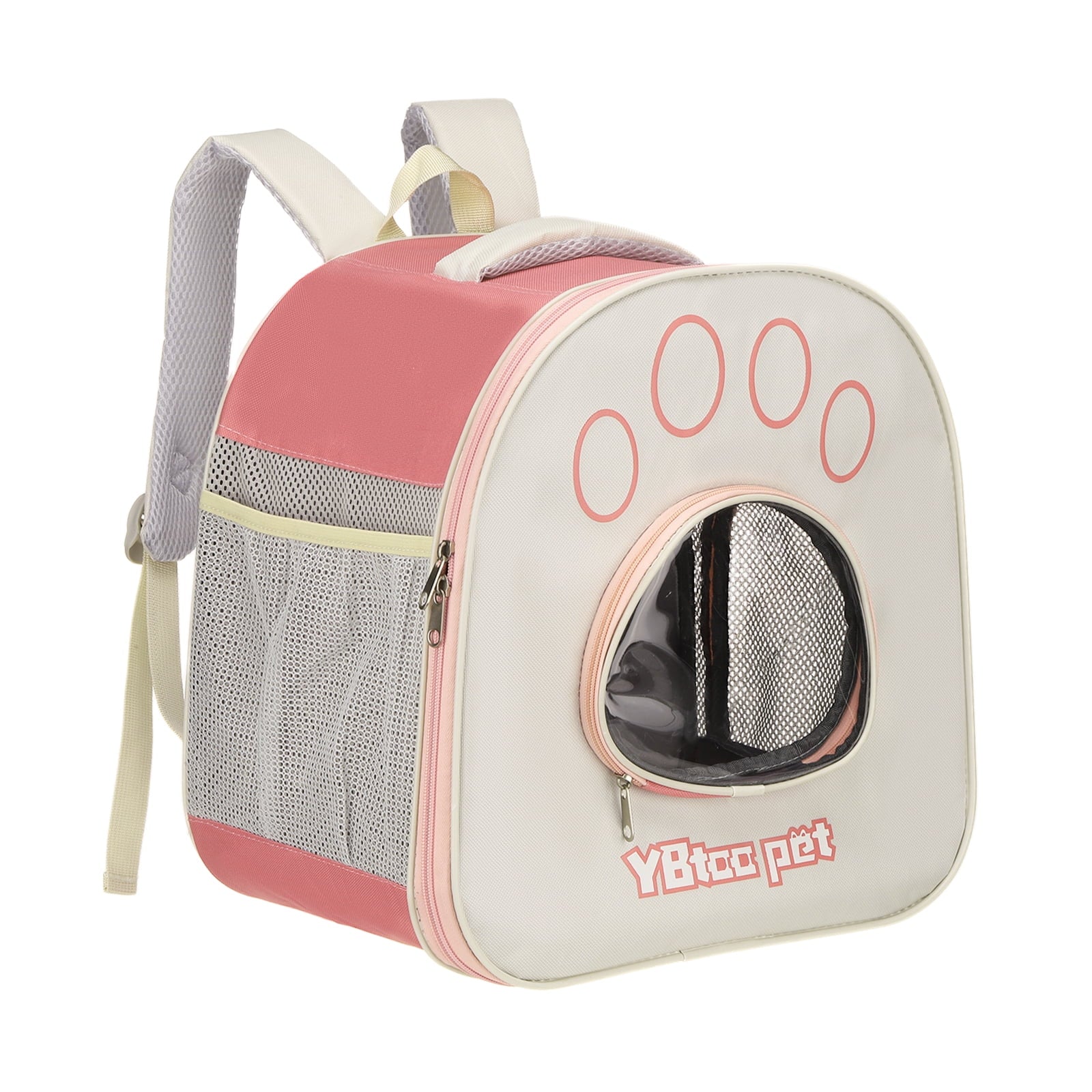 Uxcell Pet Portable Travel Backpack Carrier for Small Large Cat Uxcell Pet Dog, Pink