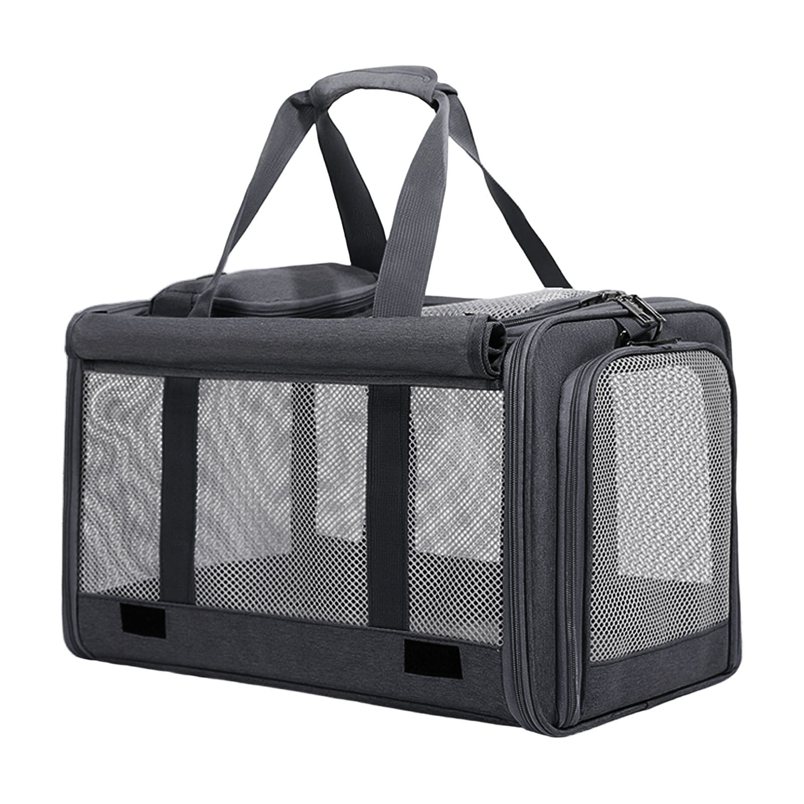 Versatile Pet Backpack for Secure Cat and Small Dog Travel with Convenient Storage Compartments