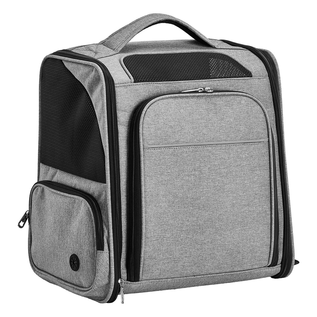 ZephyPaws Pet Carrier Backpack for Cats, Dogs and Small Animals, Portable Pet Travel Carrier, Super Ventilated Design, Airline Approved, Ideal for Traveling/Hiking/Camping  up to 26 lbs