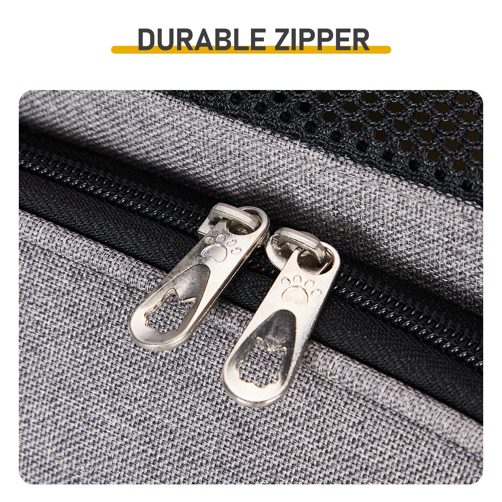 ZephyPaws Pet Carrier Backpack for Cats, Dogs and Small Animals, Portable Pet Travel Carrier, Super Ventilated Design, Airline Approved, Ideal for Traveling/Hiking/Camping  up to 26 lbs