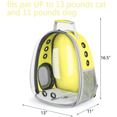 Cat Backpack Large Pet Carrier Backpack, Bubble Backpack Carrier, Large Cat Backpack , Cats and Puppies,Airline-Approved