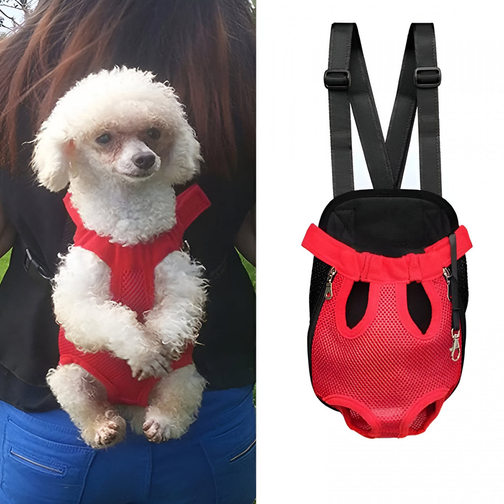 GASTROPOD 2026 New Small Adjustable Pet Carrier Backpack for Travel,Walk,Hiking,Black,15 Lb Limit